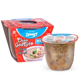 Cháo Tiện Lợi Zummy - Thịt Heo Đậu Xanh (Bát đơn)