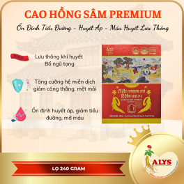 Cao hồng sâm Hàn Quốc 240g – 7mg/g (new) – Daedong