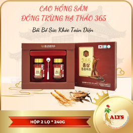 Cao hồng sâm đông trùng hạ thảo (240g) 365