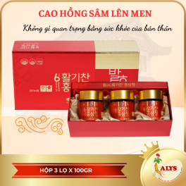 Cao Hồng Sâm lên men ( 100g x 3 lọ ) – Daedong