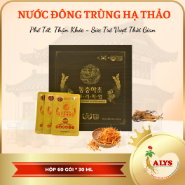 Nước Đông trùng hạ thảo (30ml* 60 gói) – Daedong