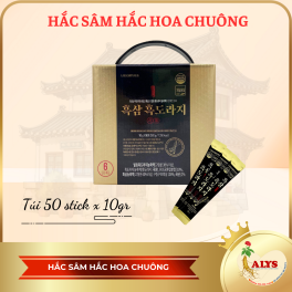 Hắc sâm hắc hoa chuông Stick Premium (10g x 50 stick)