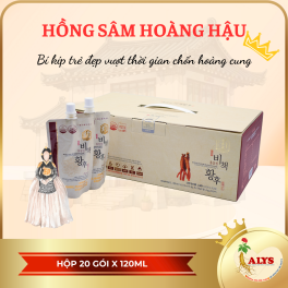 Hồng Sâm Hoàng Hậu (120ml x 20 túi) – Daedong
