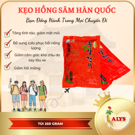 Kẹo hồng sâm 250g – Daedong
