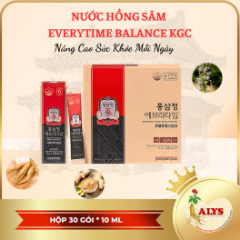 Nước hồng sâm Extract Everytime Balance – KGC