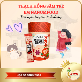 Thạch hồng sâm trẻ em NanumFood