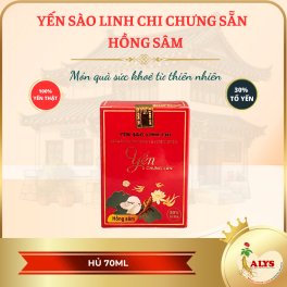 Yến sào linh chi hồng sâm (lọ x 70ml)