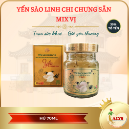 Yến sào linh chi mix vị (lọ x 70ml)