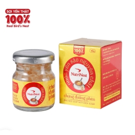 NutriNest - Nước Yến Sào Nguyên Chất Chưng Đường Phèn - Hũ đơn 42g
