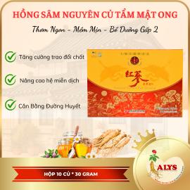 Hồng sâm mật ong hàn quốc (30g*10củ) – Daedong