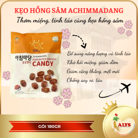Kẹo hồng sâm (gói 180gr ) - AChimmadang 