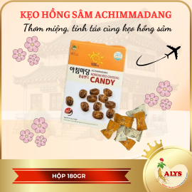 Kẹo hồng sâm (hộp 180gr) - AChimmadang
