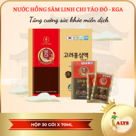 Nước hồng sâm linh chi táo đỏ - KGA