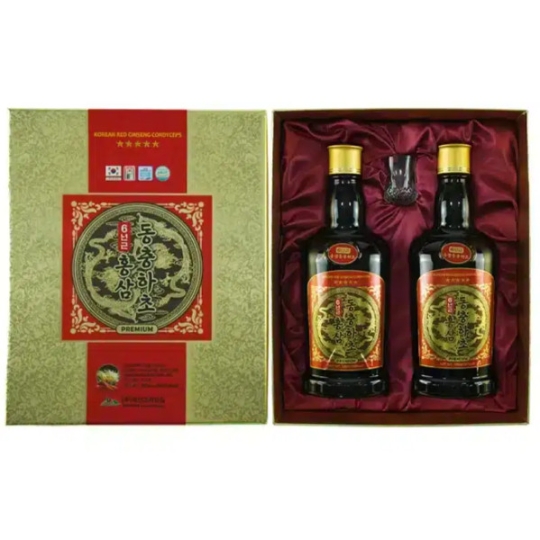 Chai Nước Chiết Xuất Hồng Sâm Đông Trùng – DAESAN