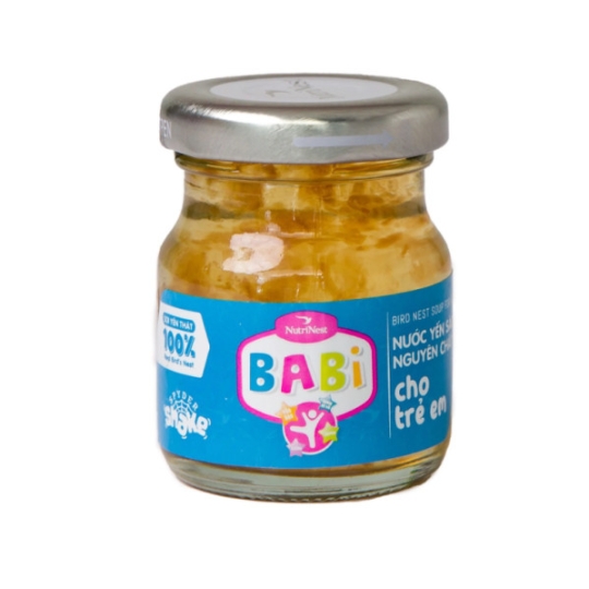 Babi - Nước Yến Sào Cho Trẻ Em Sợi Yến Thật 100% - Hũ đơn (42g)