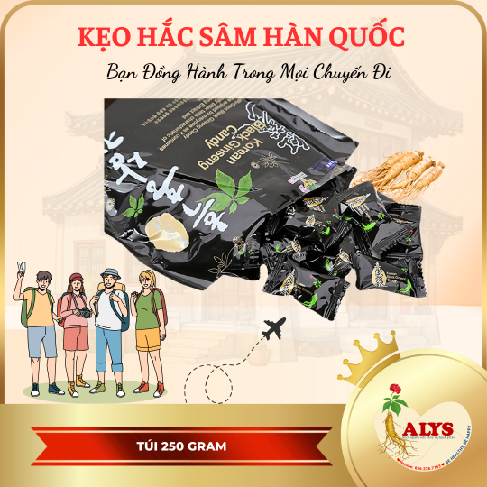 Kẹo hắc sâm 250gr - Daedong