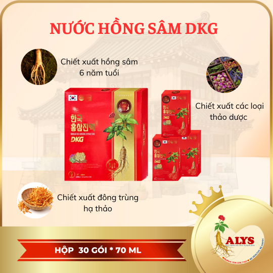 Nước hồng sâm - DKG