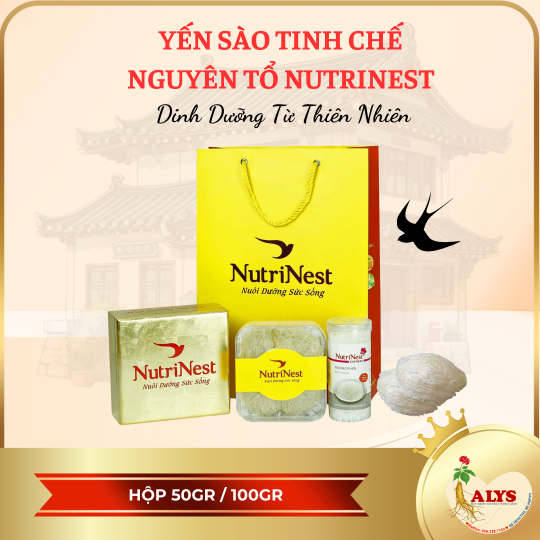 Tổ Yến Sào Tinh Chế Rút Lông Nguyên Tổ (50g)